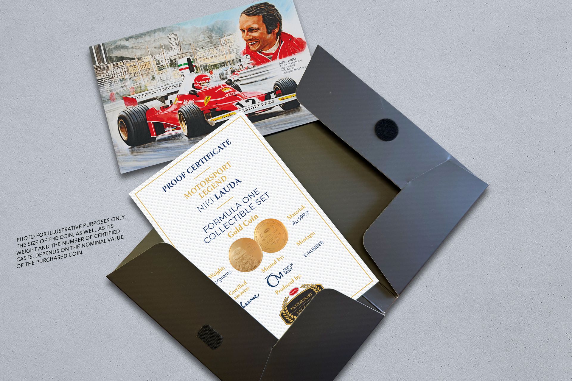 Zlatý tolar 1oz Niki Lauda - galerie #2