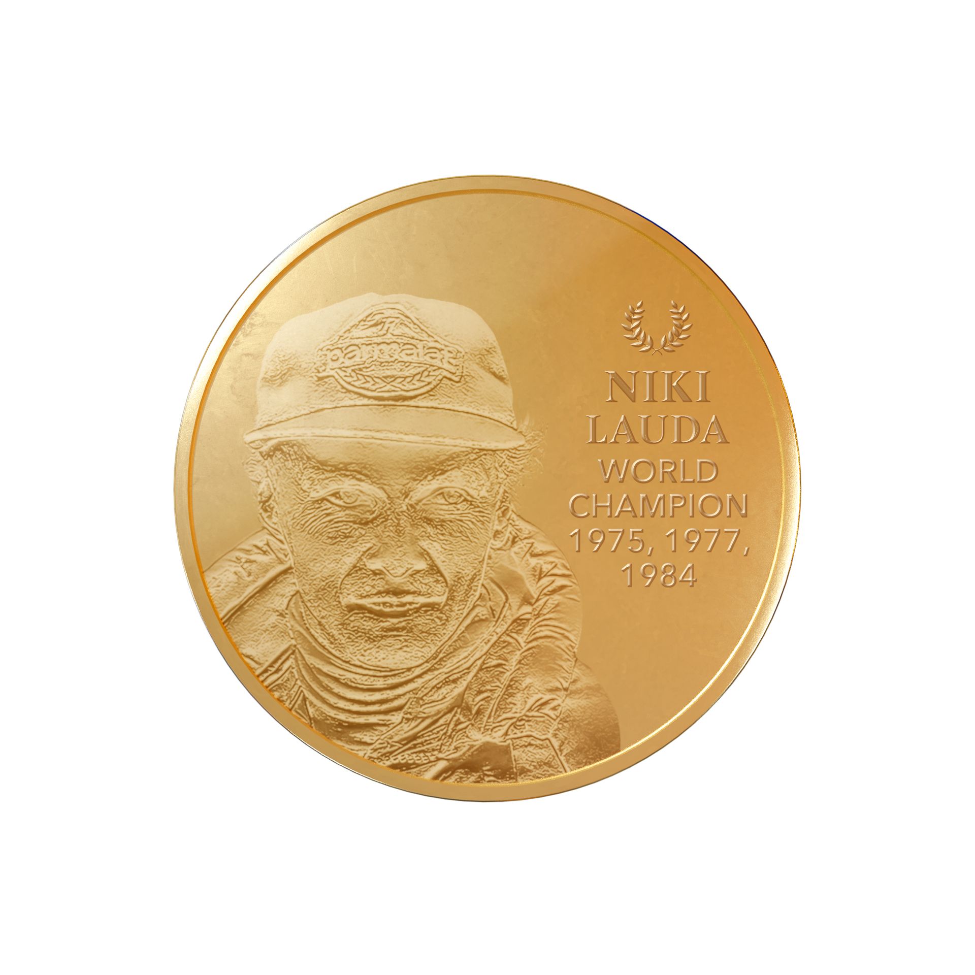 Zlatá mince 5oz Niki Lauda