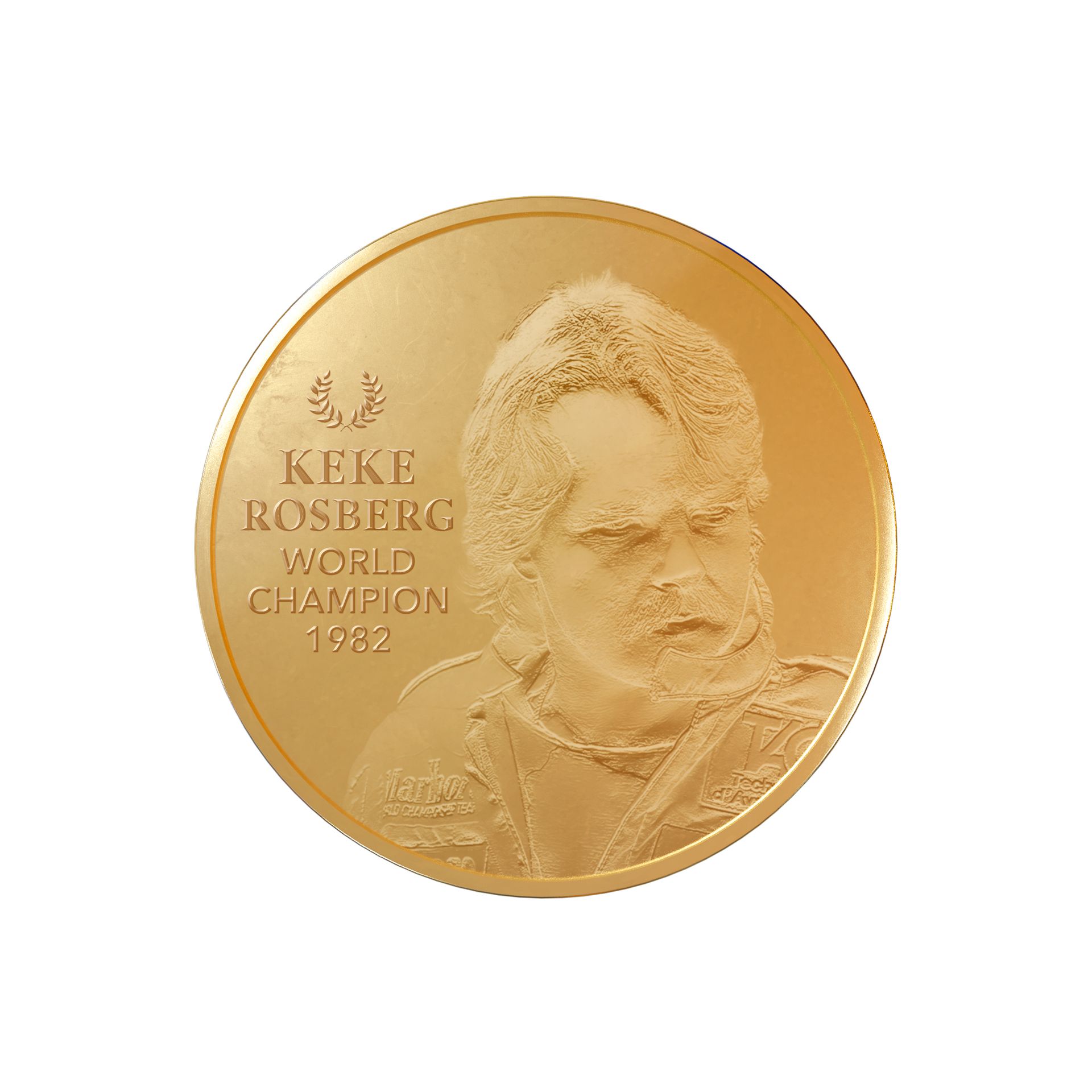 Zlatá mince 1oz  Keke Rosberg