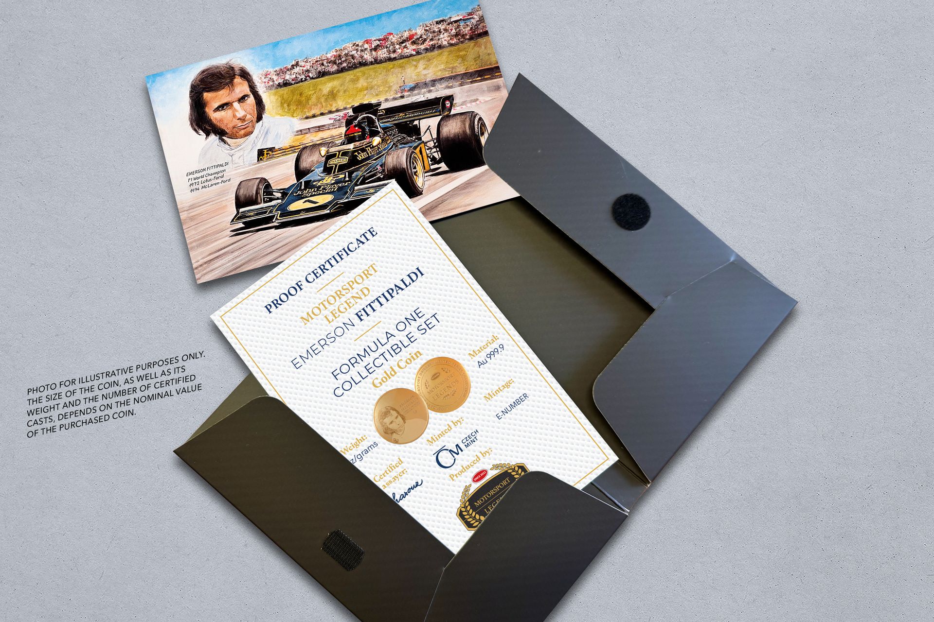 Zlatý tolar 1,24g Emerson Fittipaldi - galerie #2