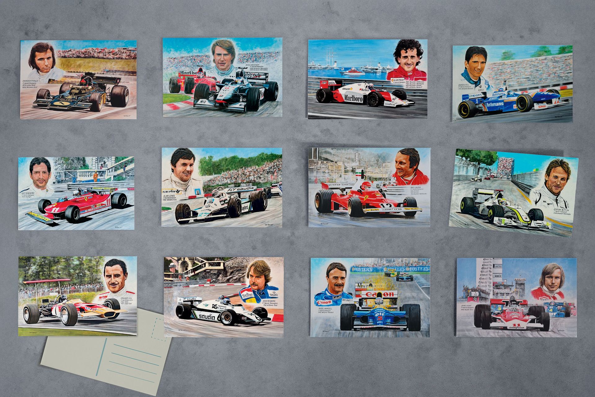 Zlatý tolar 1oz James Hunt - galerie #3