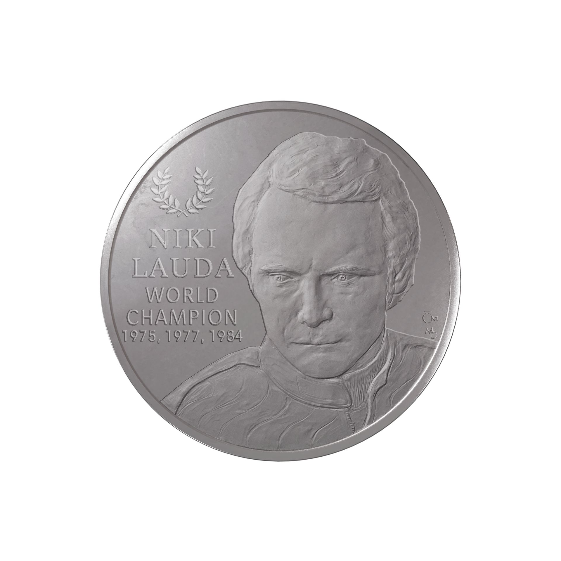 Stříbrná mince 1kg Niki Lauda
