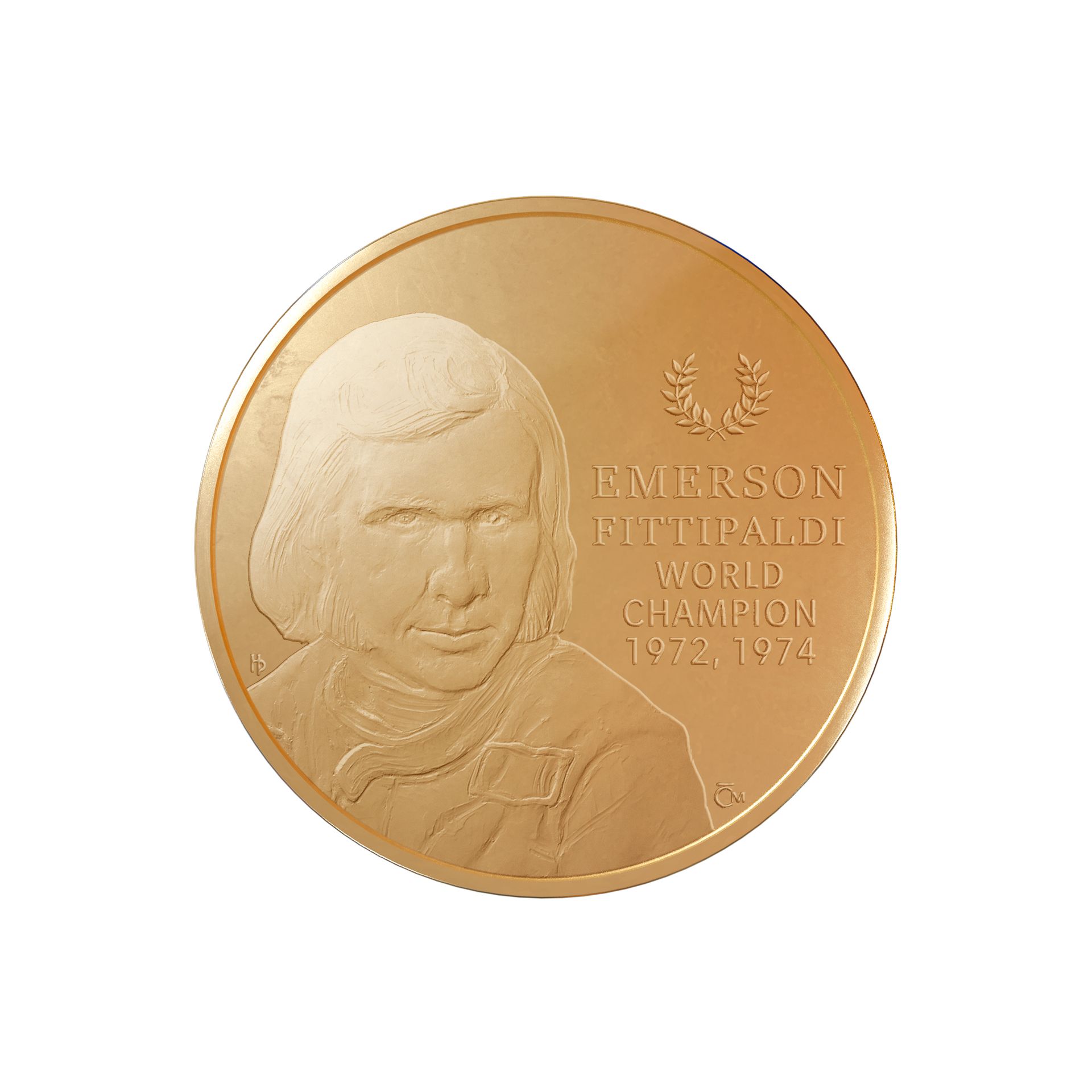 Zlatá mince 5kg  Emerson Fittipaldi