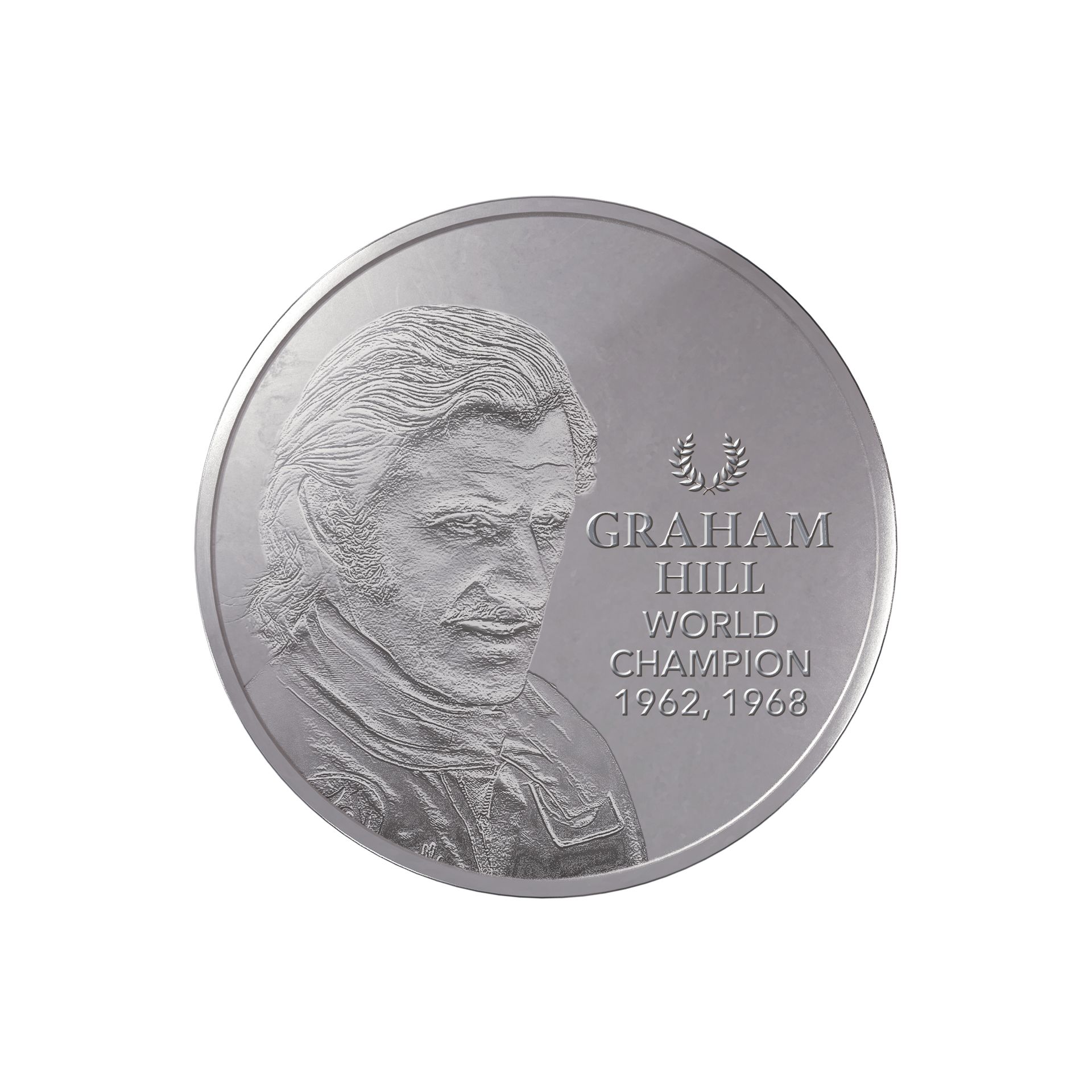 Stříbrná mince 1kg  Graham Hill