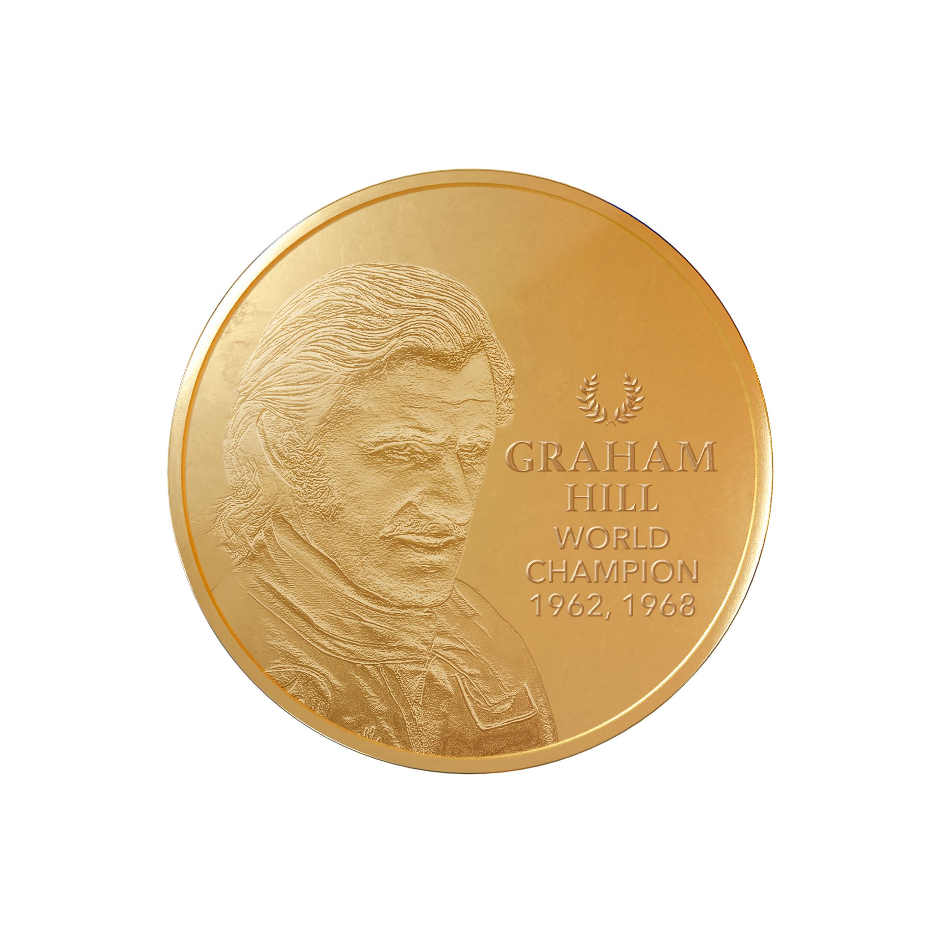 Zlatá mince 5oz  Graham Hill
