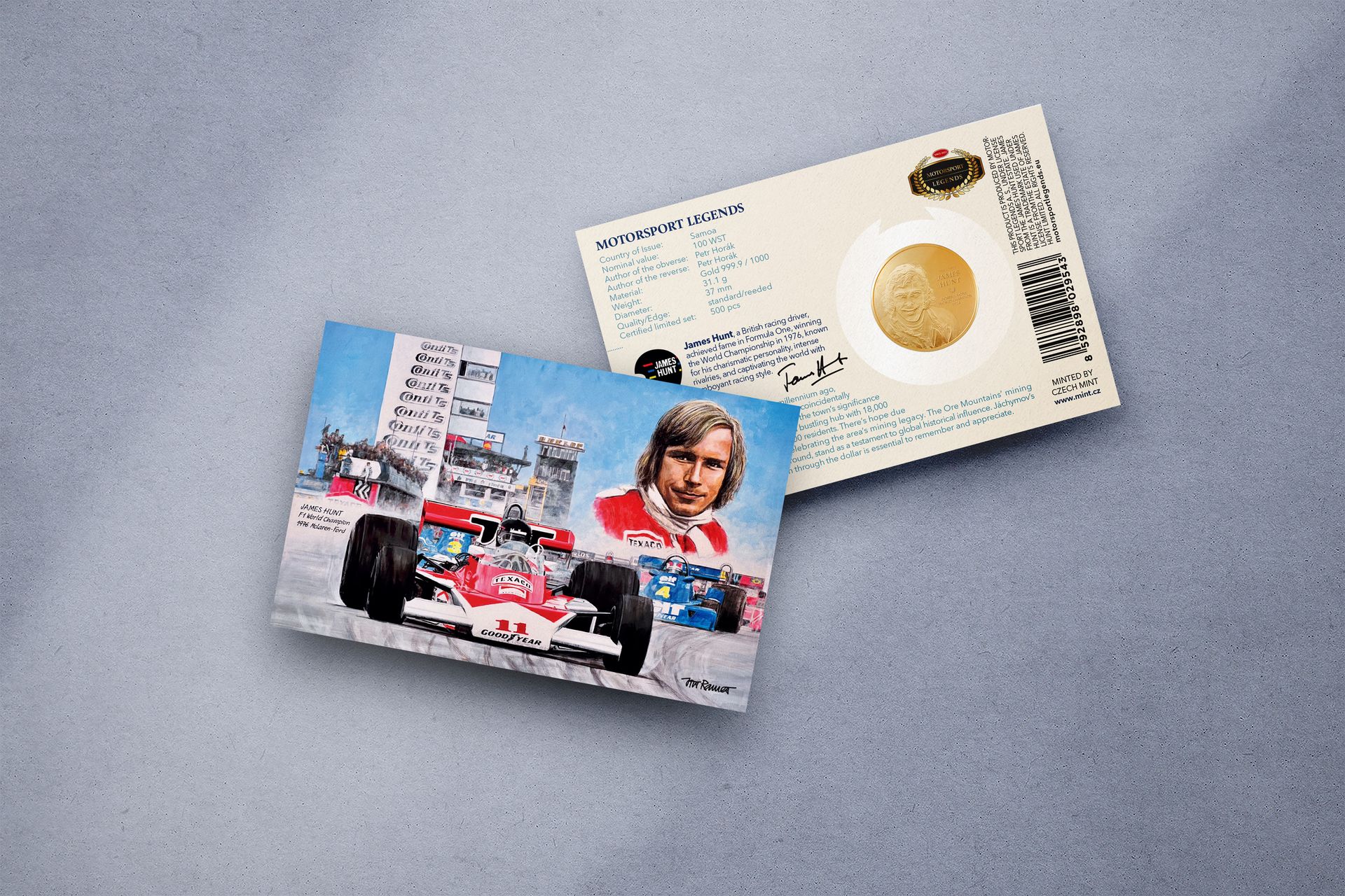 Zlatá mince 1oz   James Hunt - galerie #2