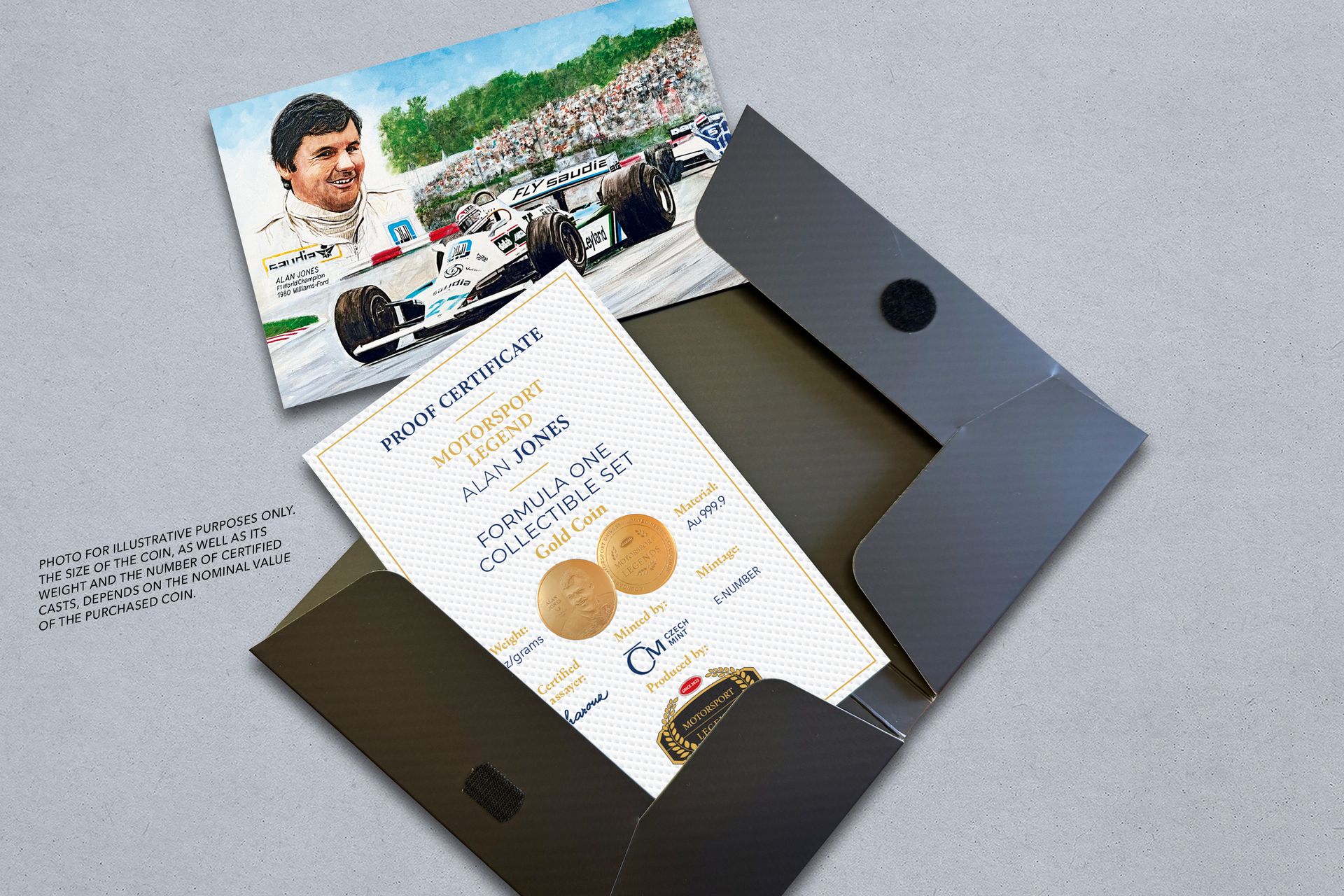 Zlatý tolar 1,24g Alan Jones - galerie #2