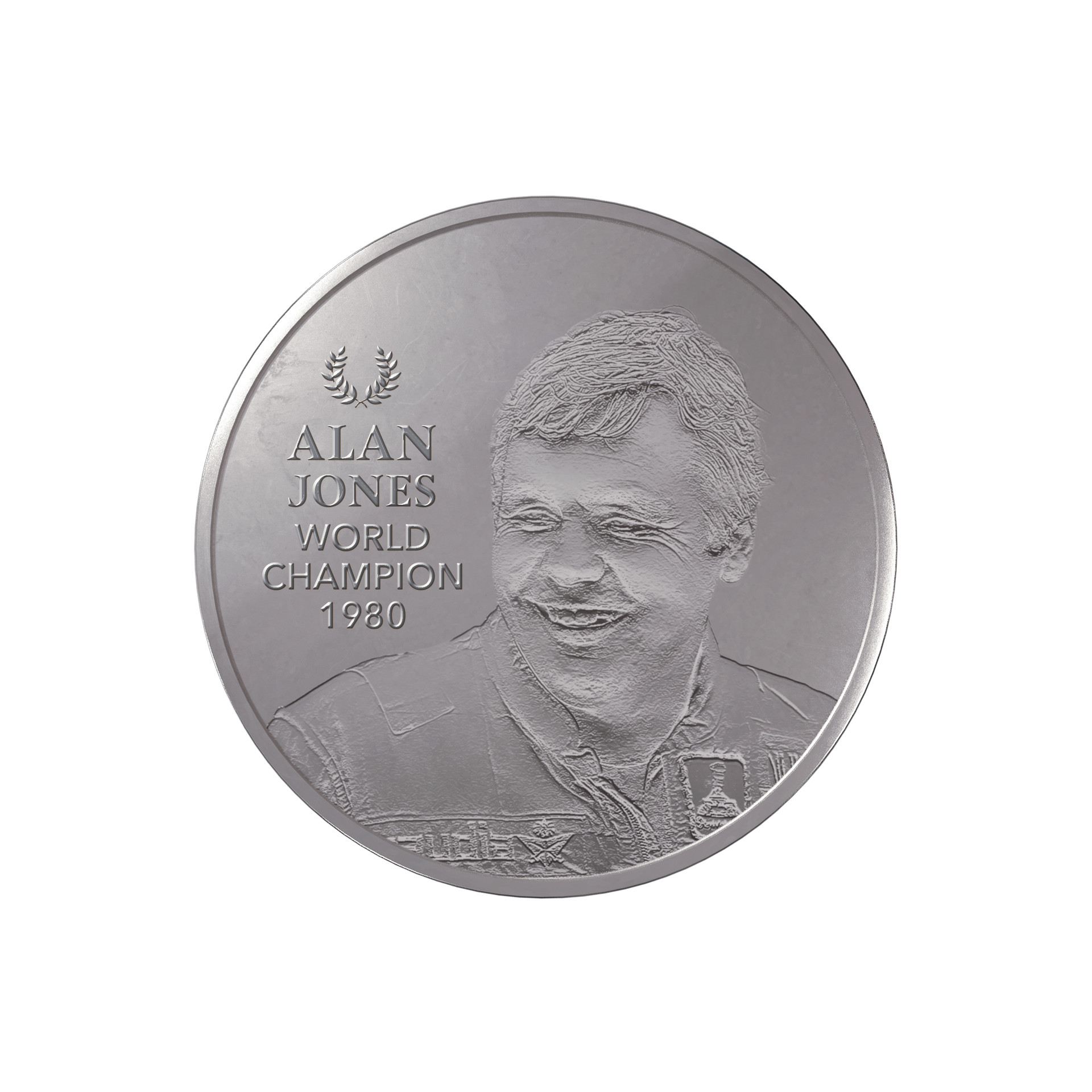 Stříbrná mince 1kg Alan Jones