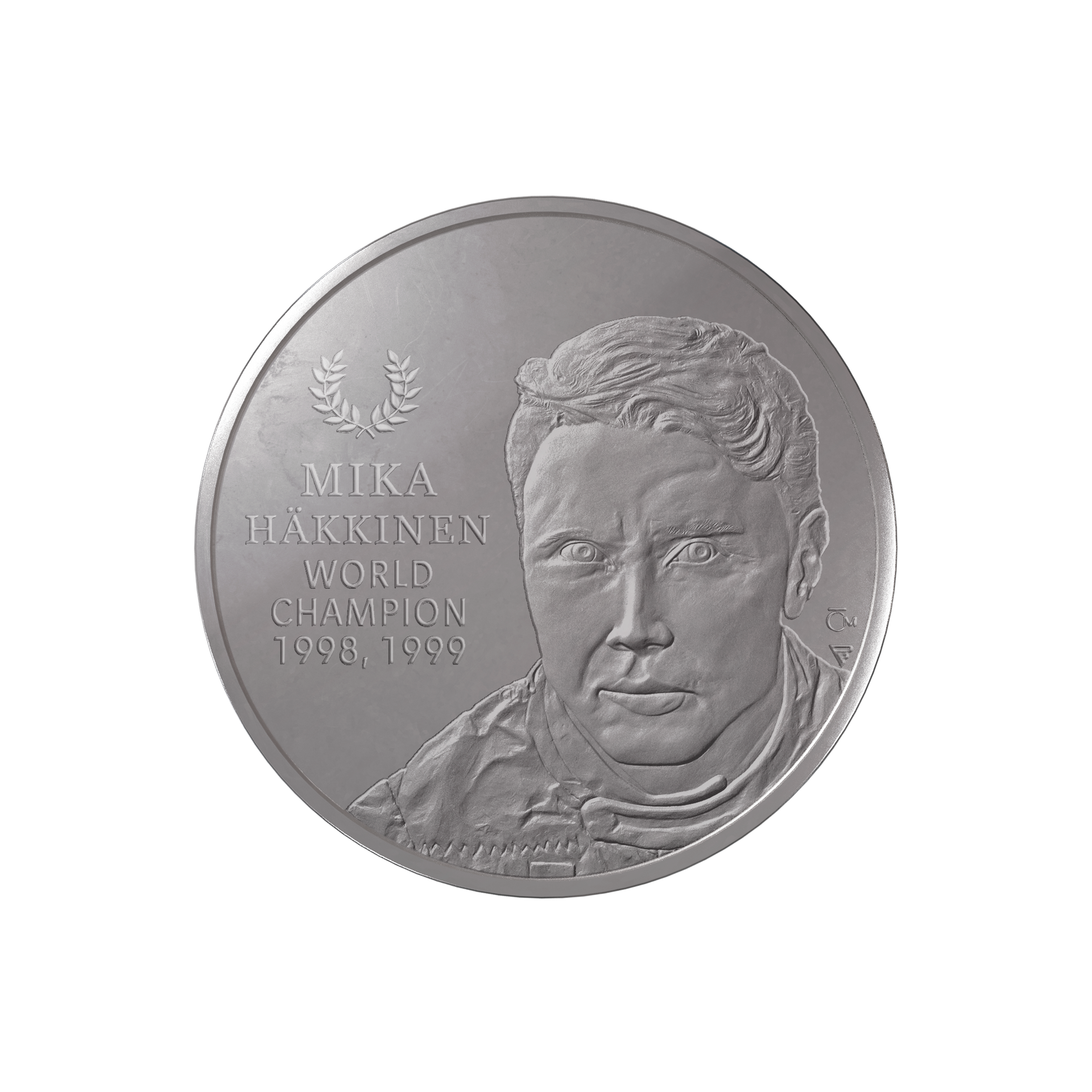 Stříbrná mince 1oz Mika Häkkinen
