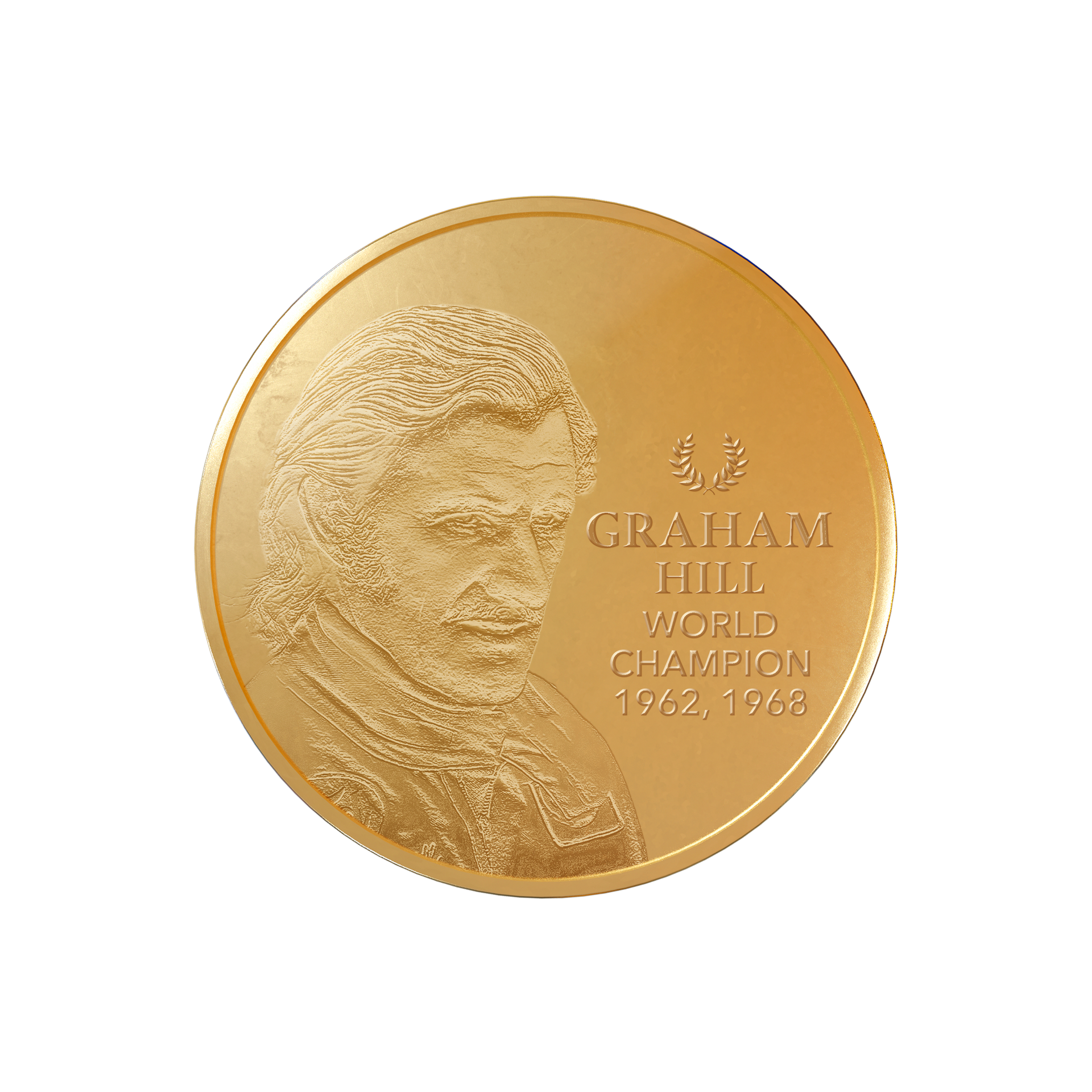 Zlatá mince 5oz Graham Hill