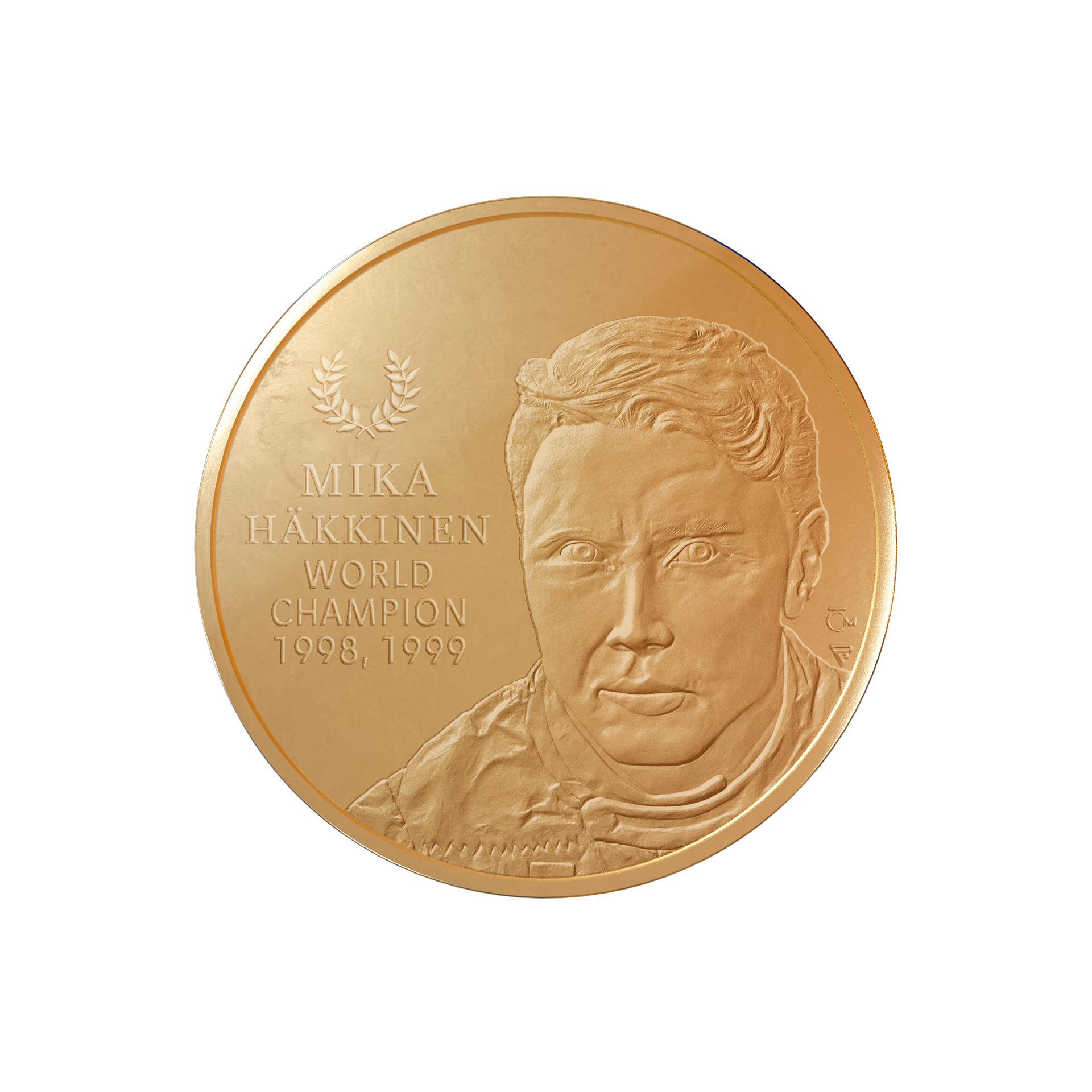 Zlatá mince 5oz Mika Häkkinen