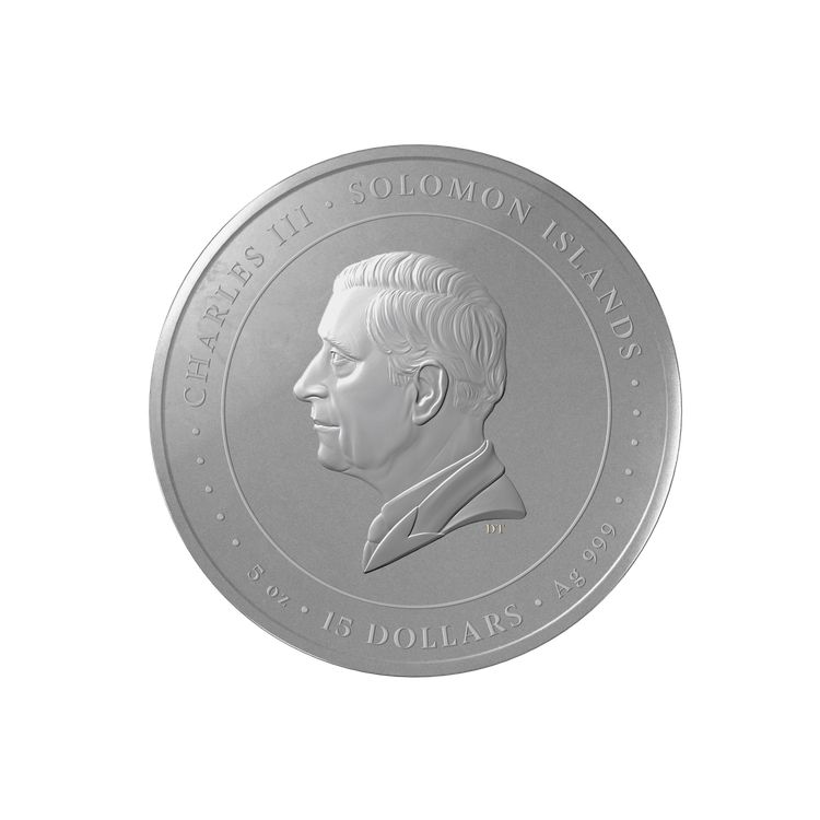 Stříbrná mince 5oz  Alan Jones