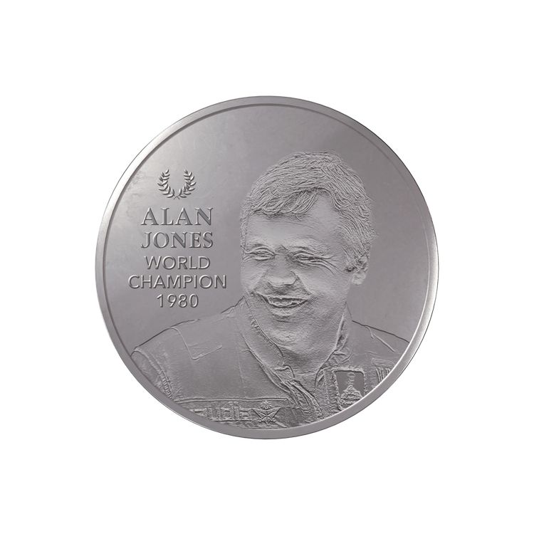 Stříbrná mince 1kg  Alan Jones