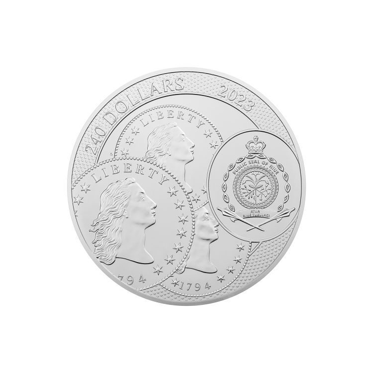 Stříbrný tolar 3kg Jody Scheckter