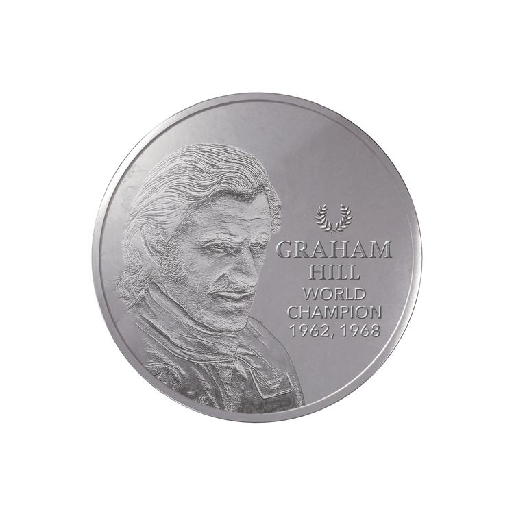 Stříbrná mince 1kg  Graham Hill