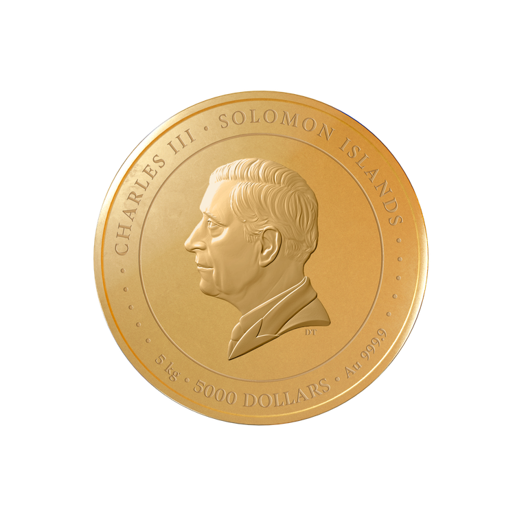 Zlatá mince 5kg  Keke Rosberg