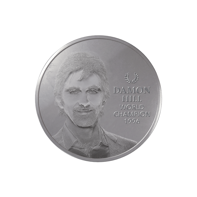 Stříbrná mince 1kg  Damon Hill