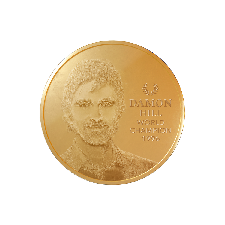 Zlatá mince 1kg  Damon Hill