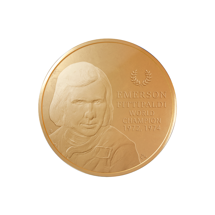 Zlatá mince 1kg  Emerson Fittipaldi