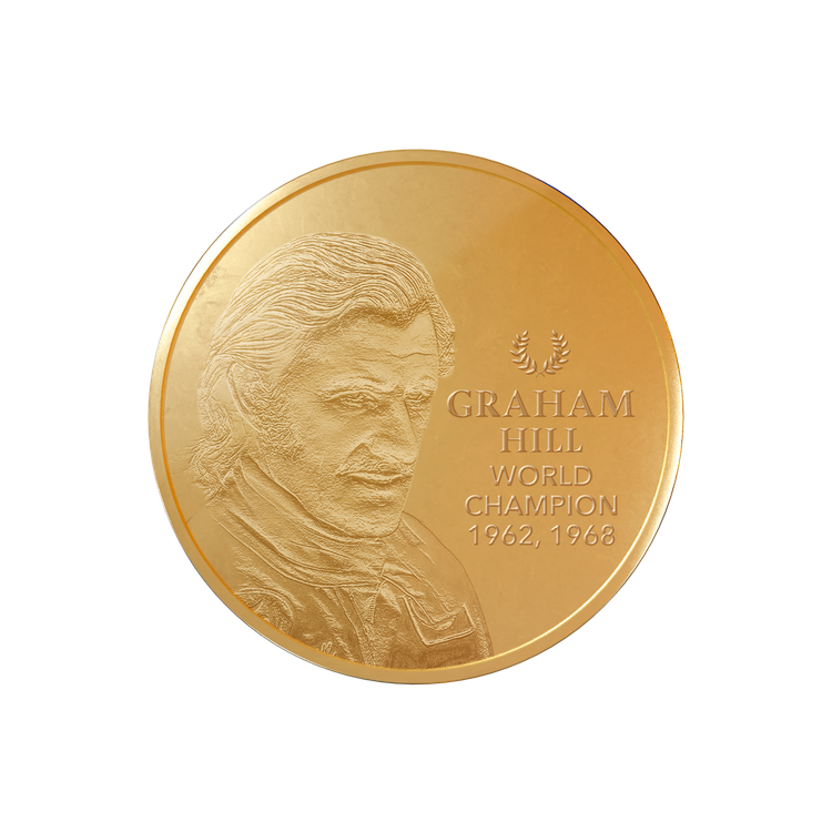 Zlatá mince 1kg  Graham Hill