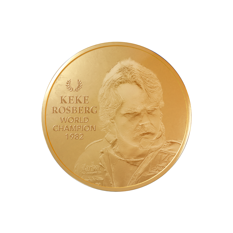 Zlatá mince 1oz  Keke Rosberg