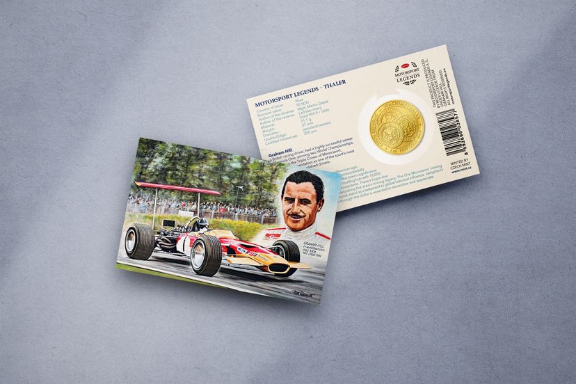 Zlatý tolar 1oz Graham Hill - galerie #1