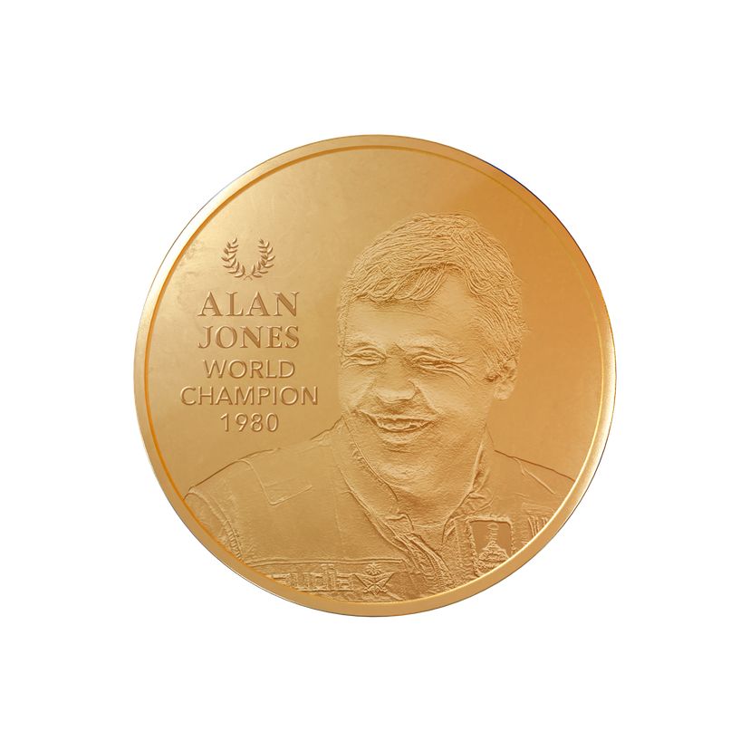 Zlatá mince 0,5g  Alan Jones