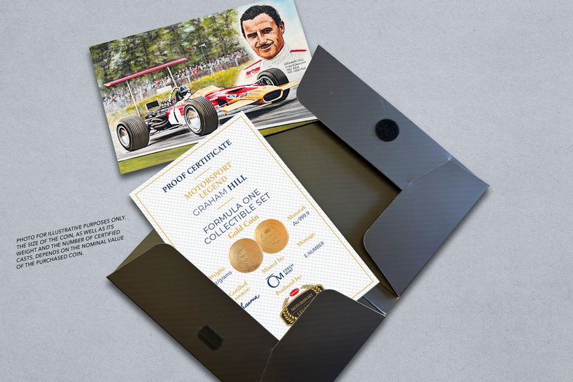 Zlatý tolar 1,24g Damon Hill - galerie #2