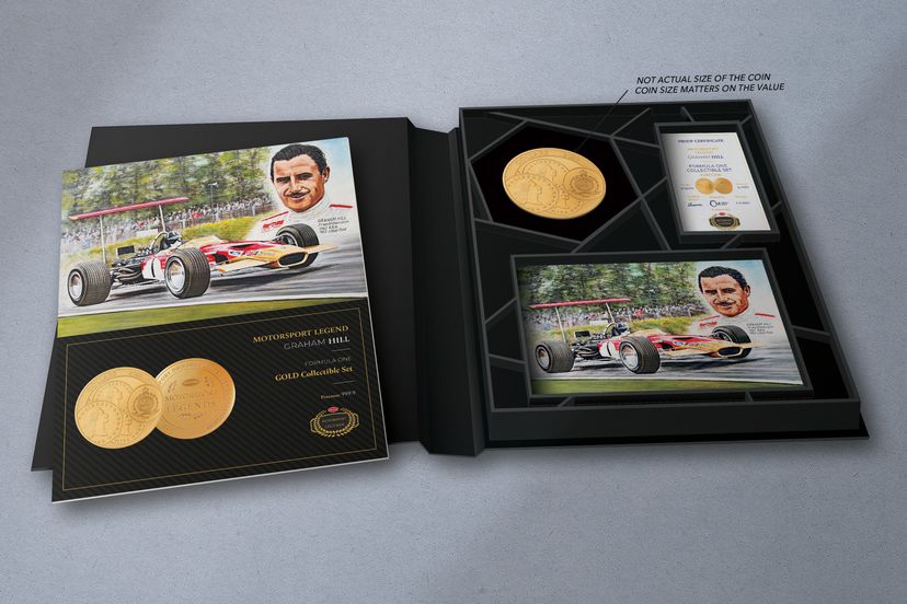 Zlatý tolar 10oz Graham Hill - galerie #1