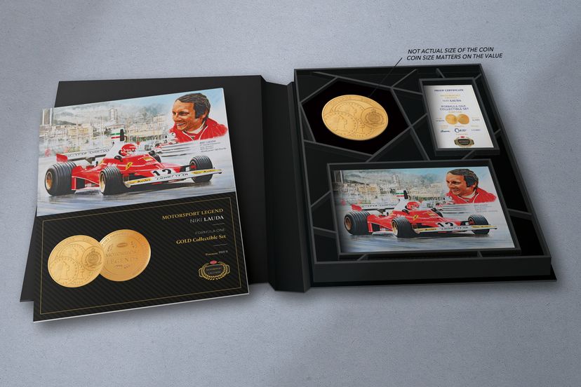 Zlatý tolar 10oz Niki Lauda - galerie #1