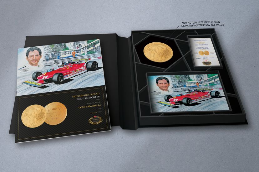 Zlatý tolar 10oz Jody Scheckter - galerie #1