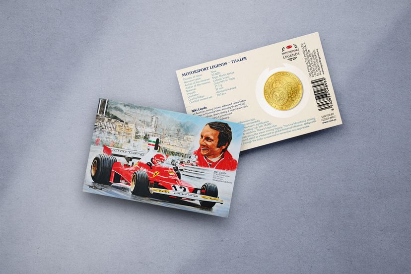 Zlatý tolar 1oz Niki Lauda - galerie #1