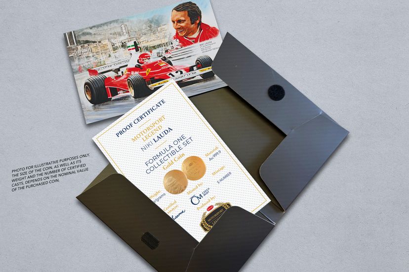 Zlatý tolar 1oz Niki Lauda - galerie #2