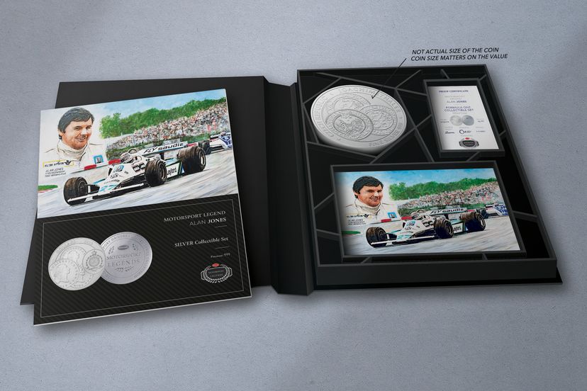 Stříbrný tolar 3kg Alan Jones - galerie #1