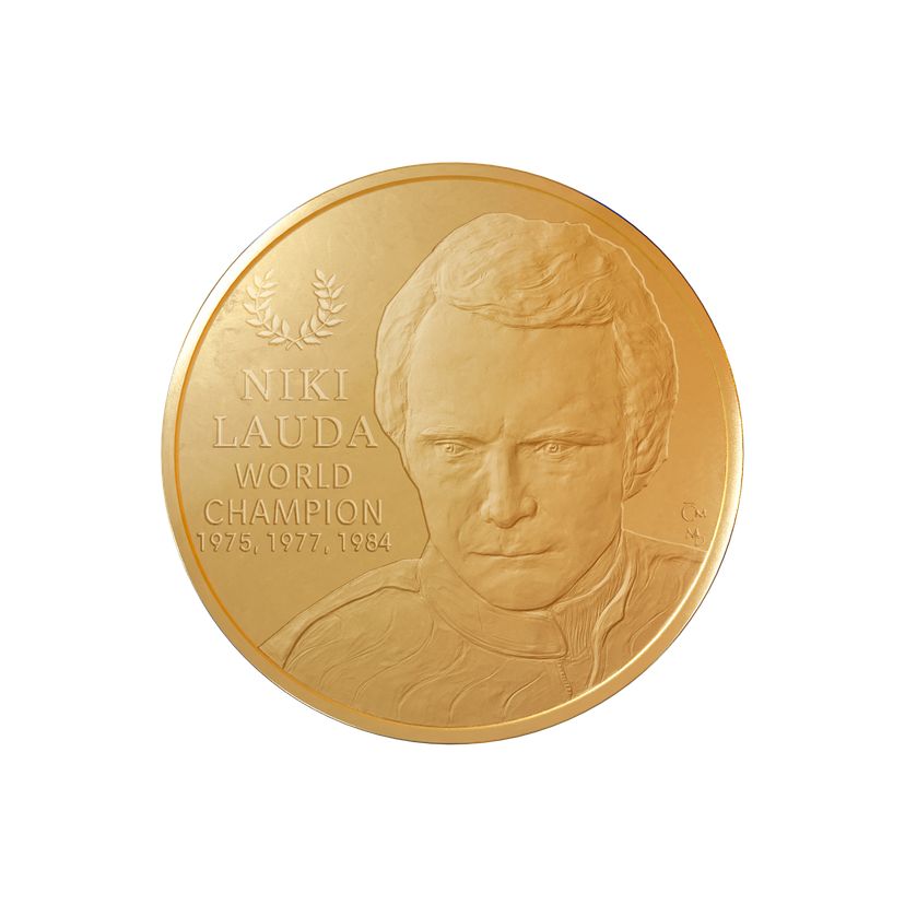 Zlatá mince 5kg  Niki Lauda